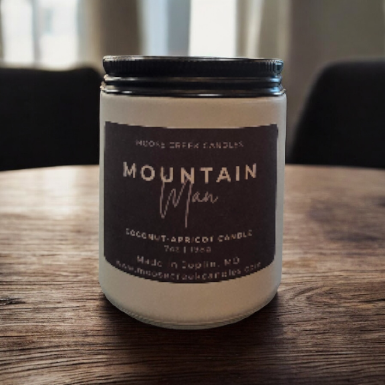 Mountain Man | Amber Jar Candle
