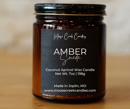 Amber Suede | Amber Jar Candle