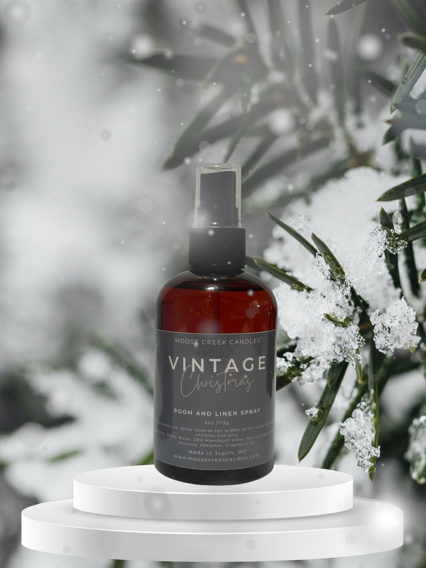 Vintage Christmas | 4oz Room and Linen Spray