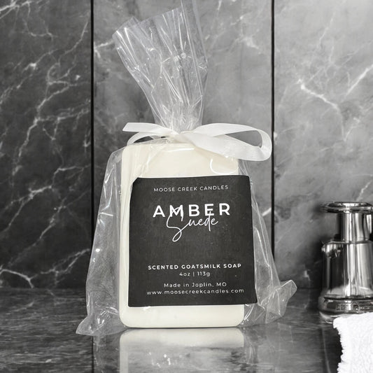 Amber Suede | 4oz Goats Milk Soap