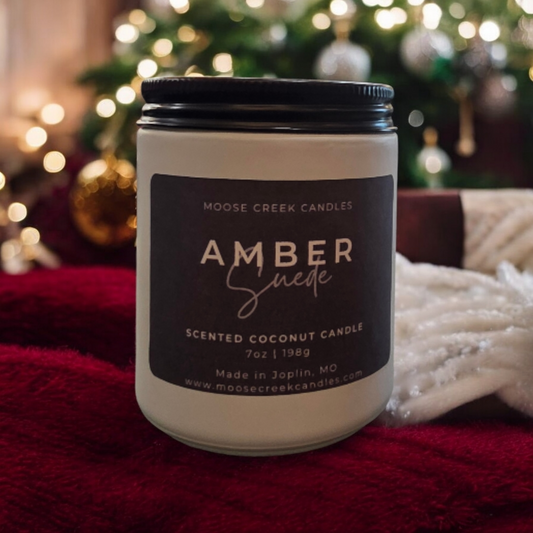 Amber Suede | Amber Jar Candle